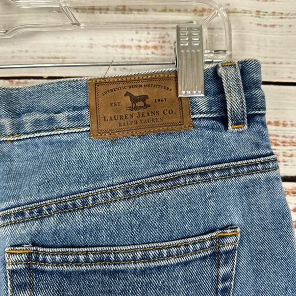 Women's Vintage Y2K Ralph Lauren Jeans Co Medium Wash Hi Rise Mom Jeans Sz 12 - Picture 4 of 6